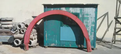 Gebläsebogen z. B. für Maismühle