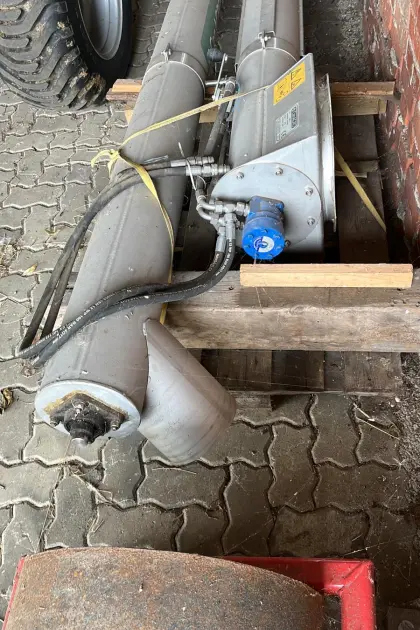 Überladeschnecke aus Edelstahl