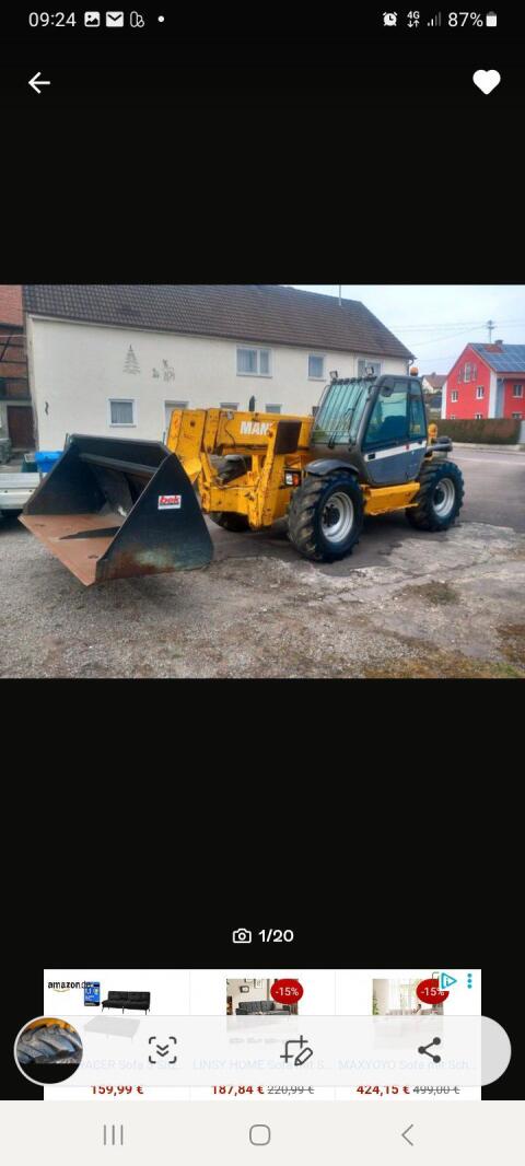 Teleskoplader Manitou BF