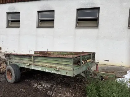 Schicht Miststreuer, Mistwagen