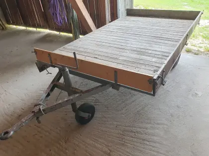 Traktoranhänger, Einachser, Holzwagen