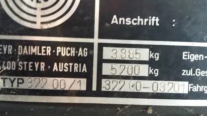 Steyr Traktor, defekt