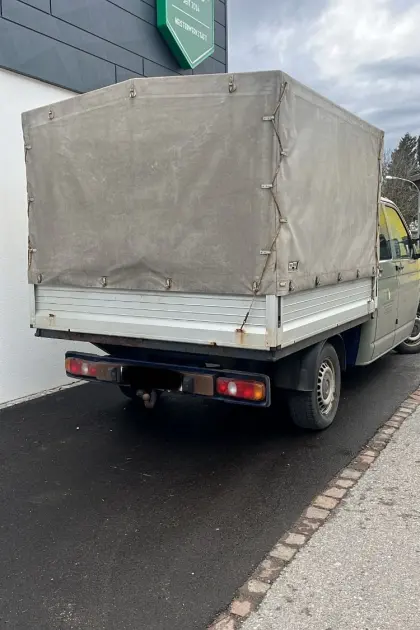Planenaufbau für VW Pritsche