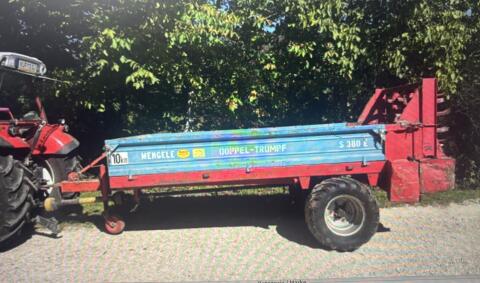 Mengele Bergmiststreuer S380E Doppel-Trumpf
