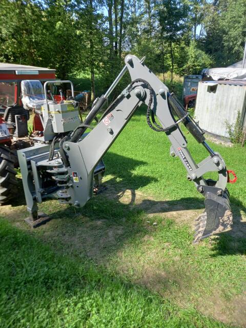 Bagger für Traktor Jansen BHSM 225