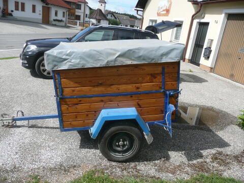 Einachsanhänger ungebremst 370 kg GG