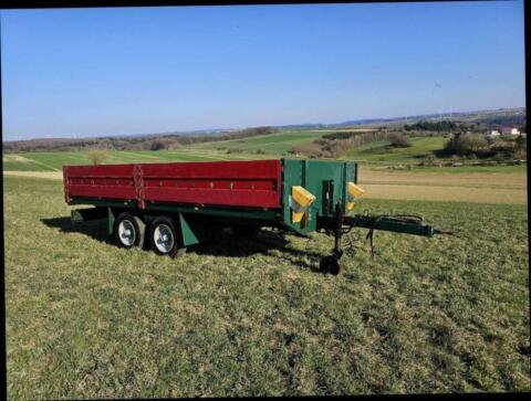 Ballenwagen LKW-Anhänger Tandemanhänger Obermaier ETN 80
