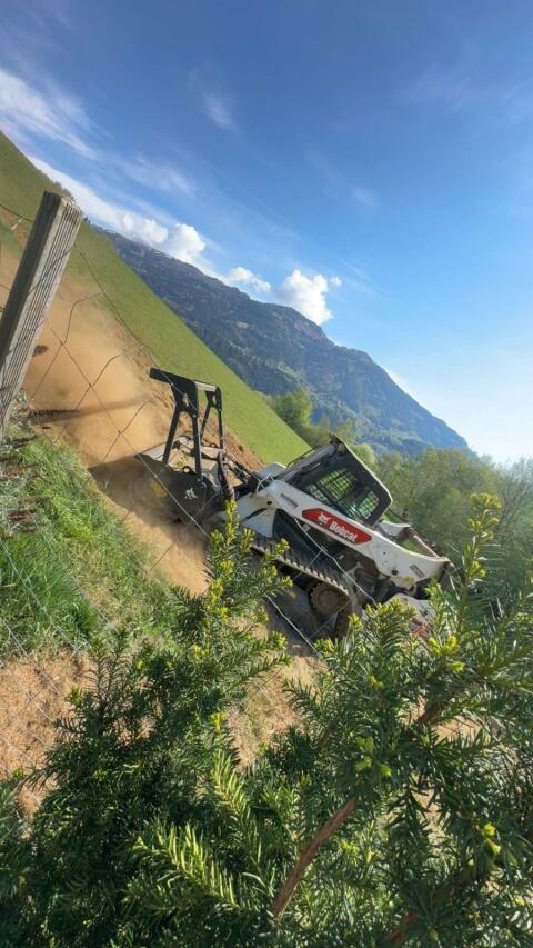Bobcat T86 mit Forstmulcher Bobcat T86
