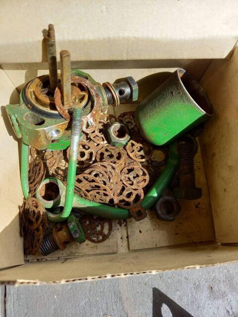 Reste vom Diesel-Spaltfilter 15 PS Deutz