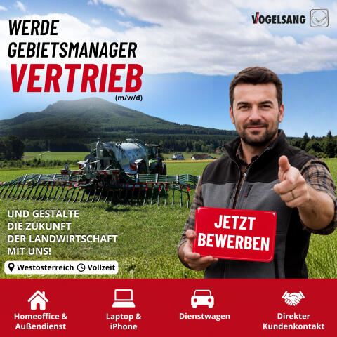Verkäufer im Außendienst Westösterreich ab sofort
