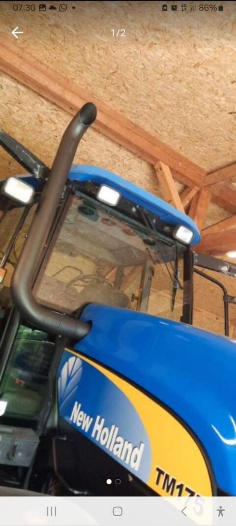 Auspuff für New Holland TM 175-190