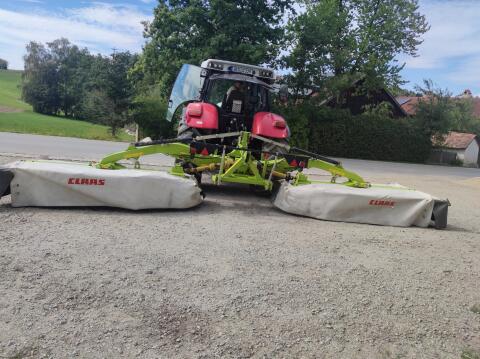 Schmetterlingsmähwerk Claas Disco 8550