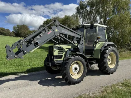 Hürlimann H466 mit Frontlader