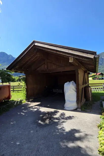 Carport, Holzhütte, Schuppen, Unterstand, Garage