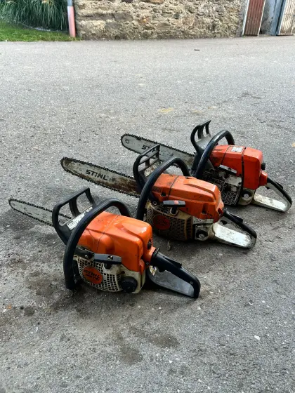 Motorsägen, Stihl MS 044, MS 261, MS 170