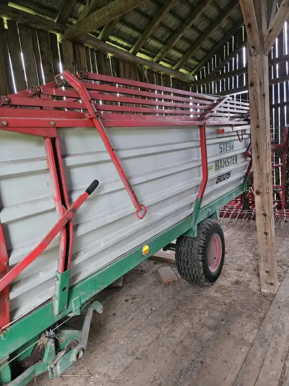 Ladewagen Hamster, Häcksler Epple Blasius 902
