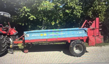 Mengele Bergmiststreuer S380E Doppel-Trumpf