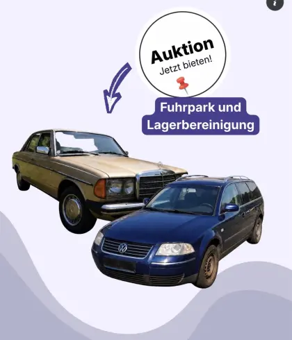 Fuhrpark- und Lagerbereinigung