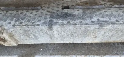 Betonspalten