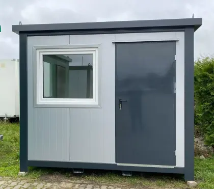 Bürocontainer, 3 x 2 m, 2,70 m hoch.