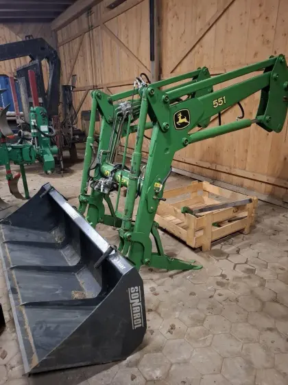 John Deere 551 Frontlader