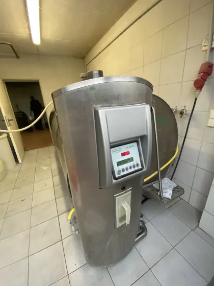 GEA Westfalia Platin Milchtank 2.110 l, kein Delaval, Platin
