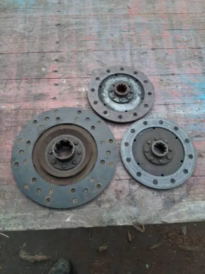 3 gebrauchte Kupplungsscheiben