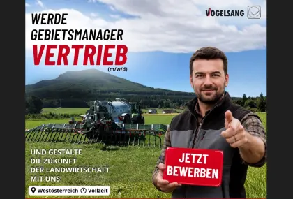 Verkäufer im Außendienst Westösterreich ab sofort