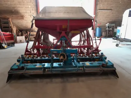 Lemken Kreiselegge mit Accord Sämaschine, Zirkon 7