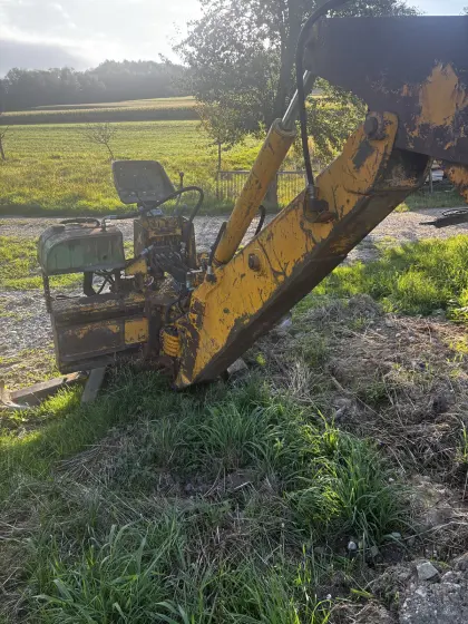 Heckbagger John Deere