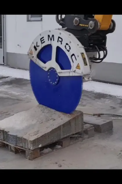 Kemroc KDS 30 Baggersäge