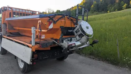 Kugelmann Duplex Inox Aufbausalzstreuer
