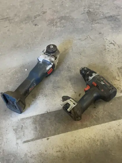 Bosch Akku-Flex und Schrauber GWS18V-10C, GSR18V-EC