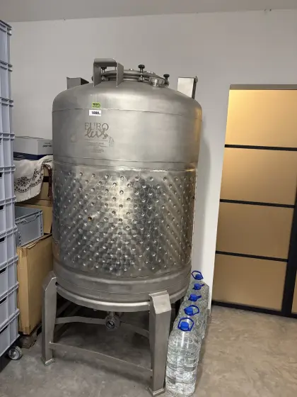 Eurolux Maischetank, Gärtank, 1.000 l mit Kühlmantel