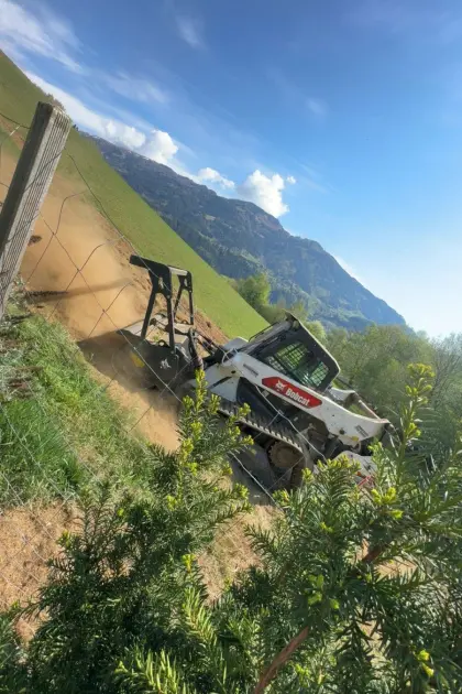 Bobcat T86 mit Forstmulcher Bobcat T86