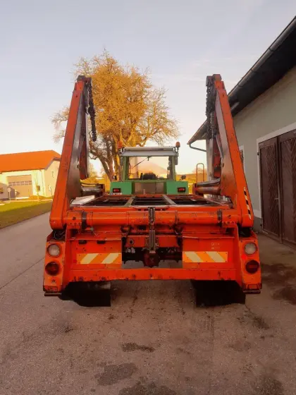 Absetzkipper-Aufbau, Container-Anhänger