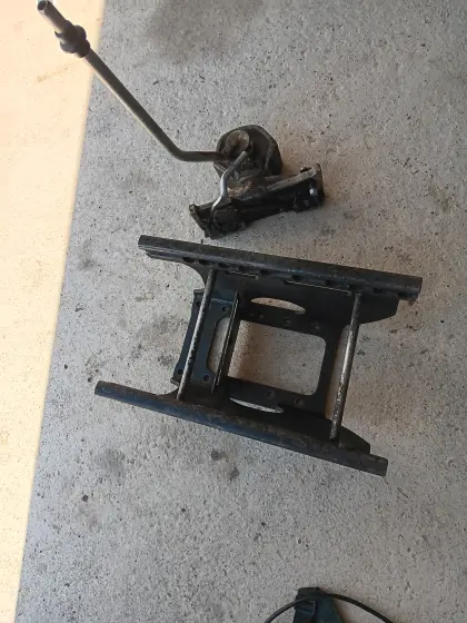 Anhängeschlitten, Anhängebock Steyr 9094