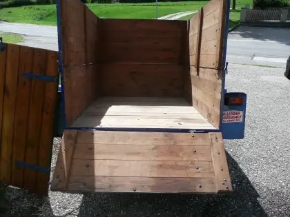 Einachsanhänger ungebremst 370 kg GG