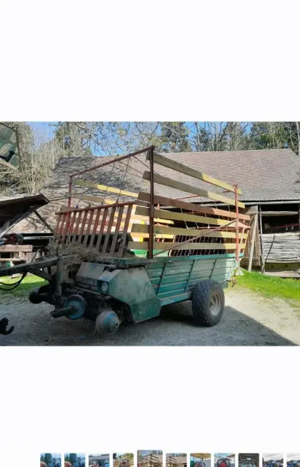 Verkaufe Ladewagen Steyr Hamster 12 m³