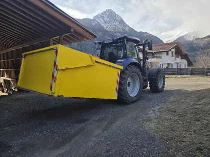 Transportmulde, Palettengabel