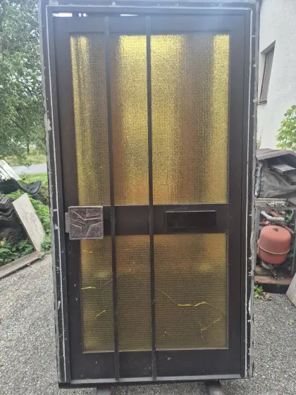 Alu-Haustür 202 x 108 cm