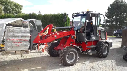 HZM 816 Radlader 3,9 t, Bj. 2020, hebt 1,6 t Steinpalette, Modell 816