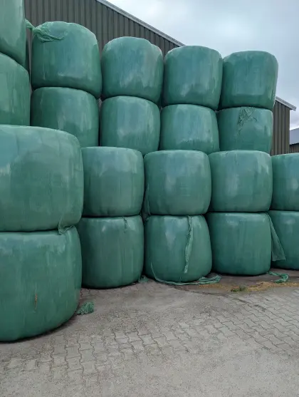 Heulage Rundballen