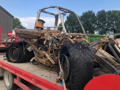 Aebi TT 270 und 280 mit Brandschaden