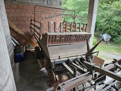 Böhmwerk LH 15 B Heu-Ladewagen, Ladewagen, Einachser