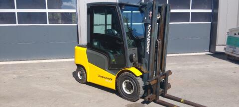 Jungheinrich DFG425 Diesel Kubota Motor Gabelstapler DFG425