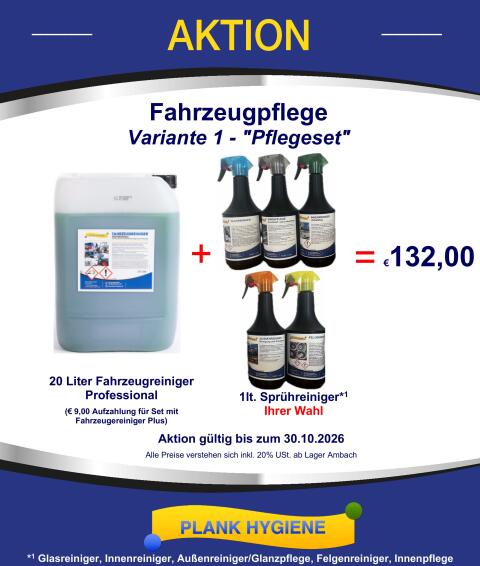 Fahrzeugreiniger, Schädlingsbekämpfung, Herbstaktion