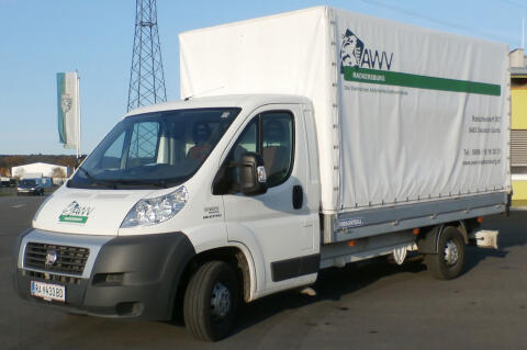 Fiat Ducato 35 Plane, Hebebühne, Klima