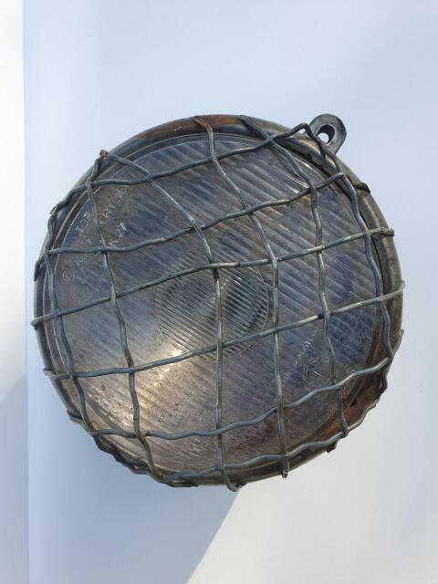 Steyr 15 Scheinwerfertopf mit Gitter, 16 cm, orig. ZKW