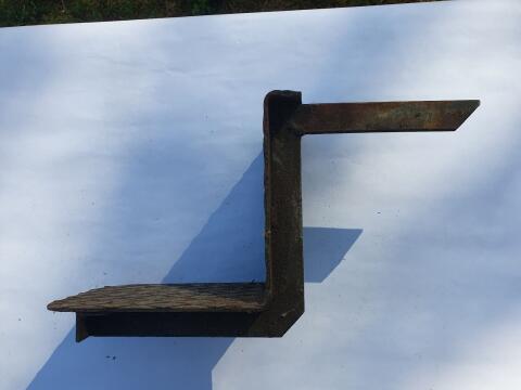 Steyr Trittstufe, Trittbrett, Einstieg, Riffelblech, original